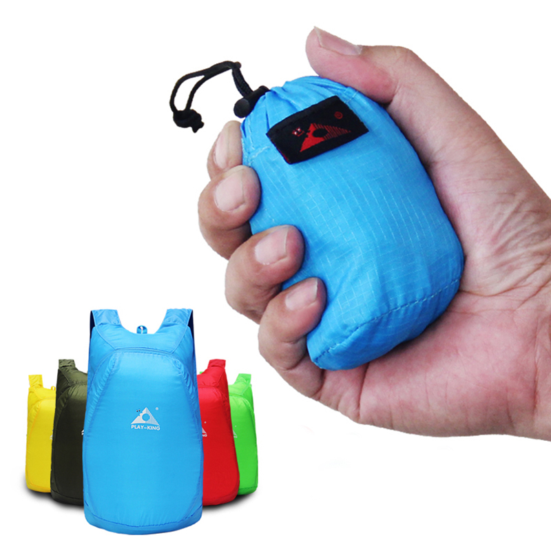 Foldable Backpack Small - Playking Легкий нейлоновый рюкзак, складной водонепроницаемый