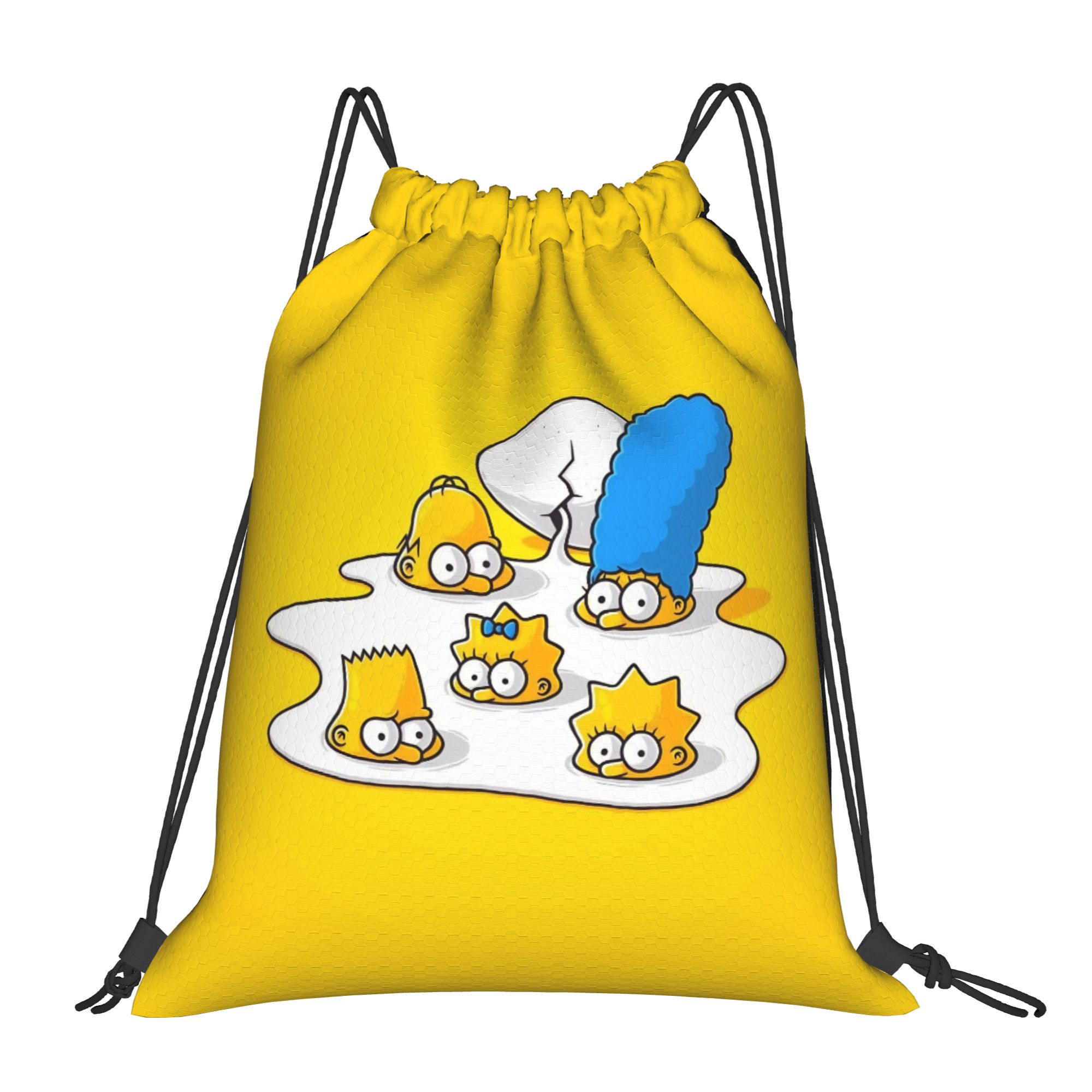 Drawstring Gym Bag - Рюкзак-мешок на шнурке с мультяшным принтом