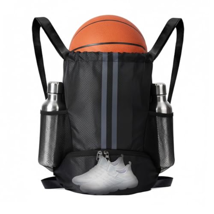 Drawstring Gym Bag - Спортивный рюкзак на шнурках с отделением