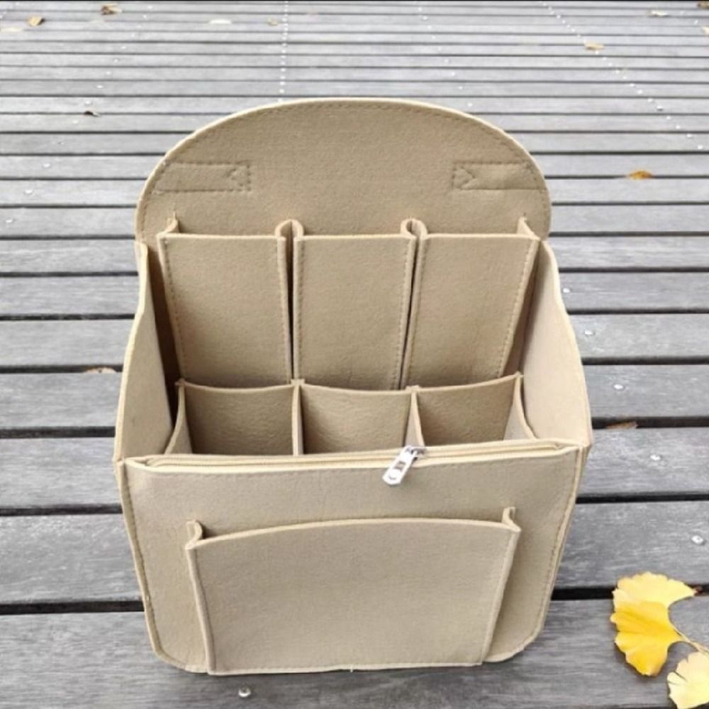 Backpack Insert Organizer - Органайзер для макияжа, фетровая сумка-вставка для