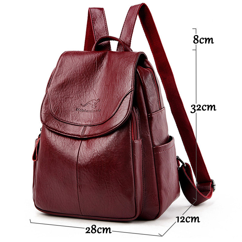 9-цветные женские рюкзаки из м – обзор и цена Leather Backpack Vintage