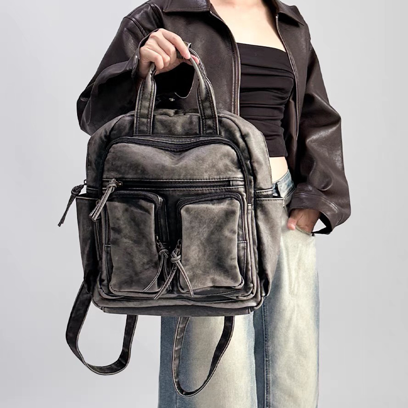 Роскошные рюкзаки из мягкой мы – обзор и цена Leather Backpack Vintage