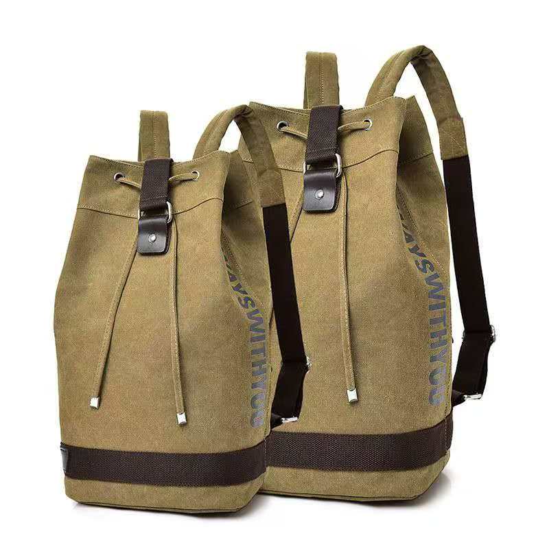 2026 Холщовый рюкзак с двойным – обзор и цена Canvas Backpack Casual