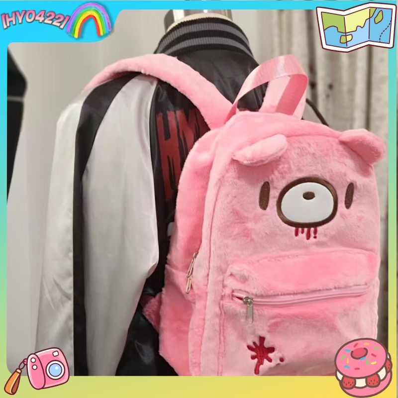Рюкзак Gloomy Bear, милый розо – обзор и цена Fashion Backpack Women