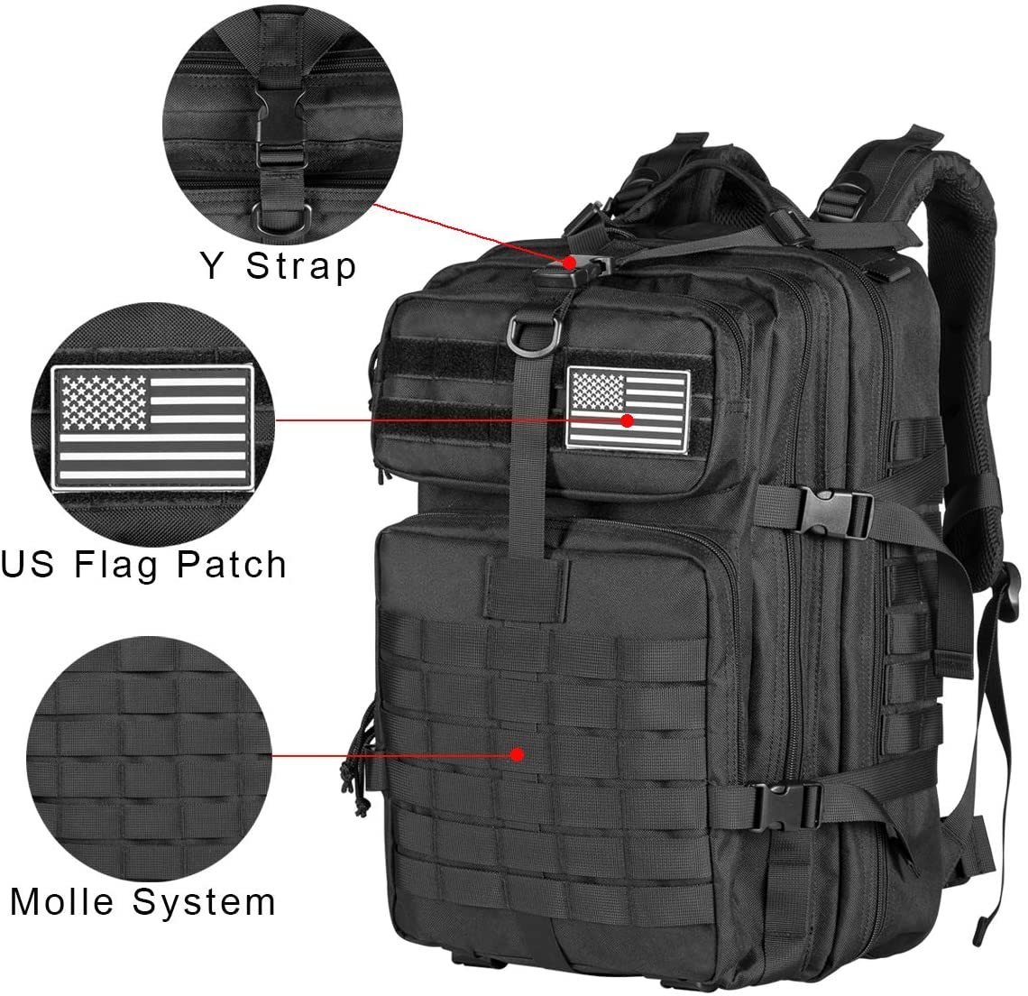 Армейский тактический рюкзак A – обзор и цена Rucksack Military Style