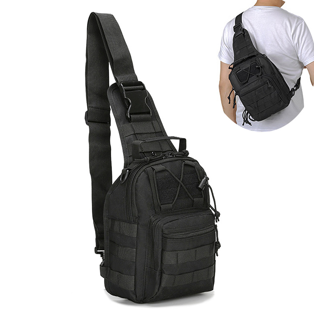 Мужская сумка-слинг через плеч – обзор и цена Rucksack Military Style