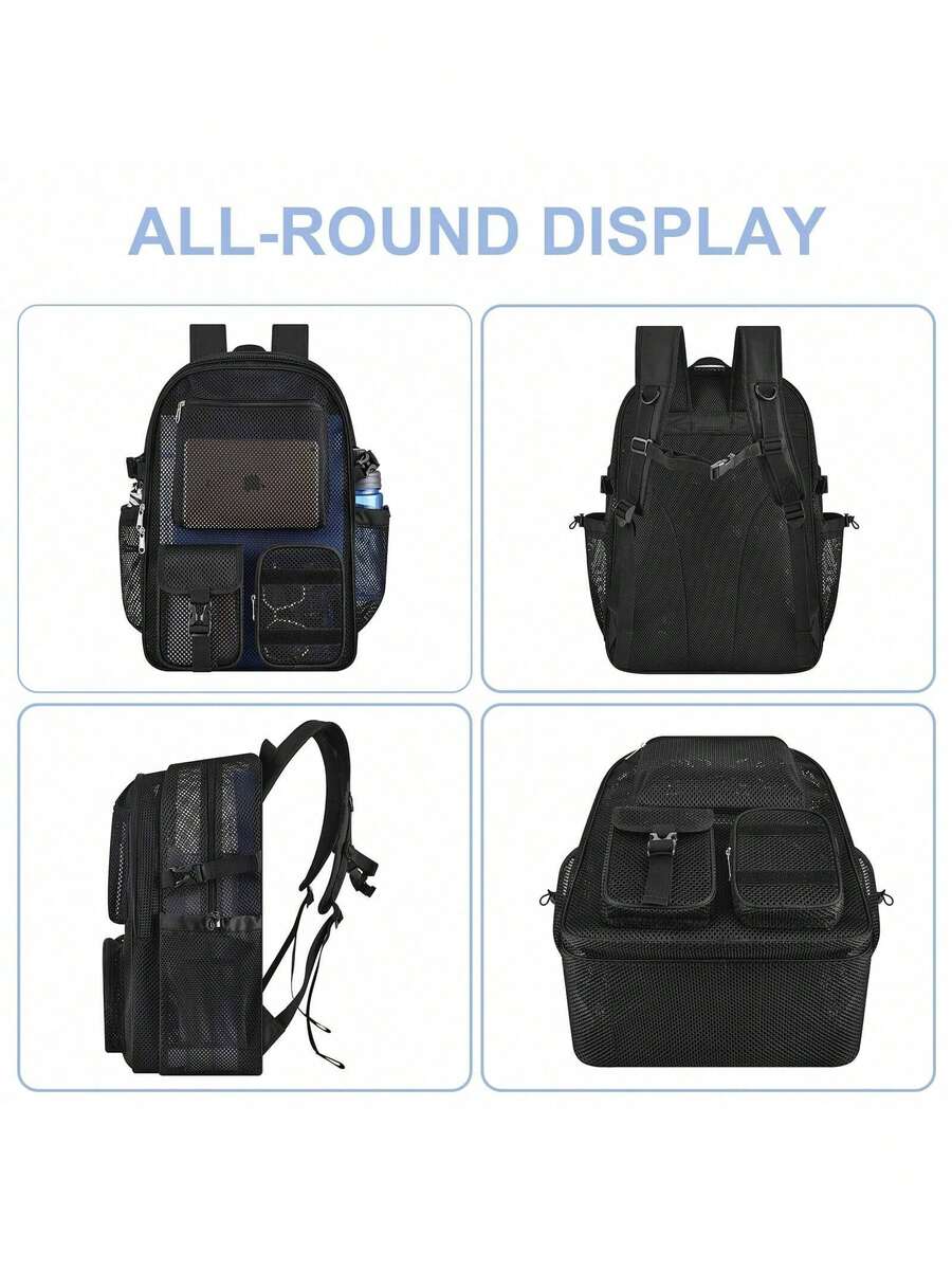 Сетчатый рюкзак 36 л, большой, – обзор и цена Canvas Backpack Casual