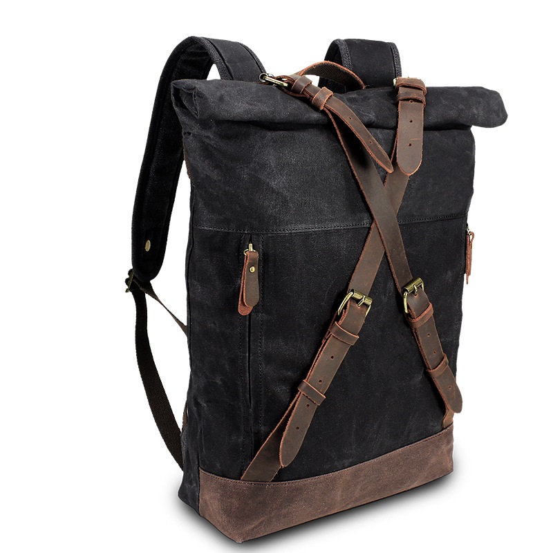 Холщовые кожаные рюкзаки в сти – обзор и цена Leather Backpack Vintage